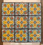 100x100mm Delicate Ceramic Tiles, Versatile Wall Decor Tiles AT11005-AT11008 - Image 10