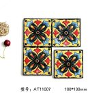 100x100mm Delicate Ceramic Tiles, Versatile Wall Decor Tiles AT11005-AT11008 - Image 8