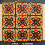 100x100mm Delicate Ceramic Tiles, Versatile Wall Decor Tiles AT11005-AT11008 - Image 7