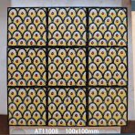 100x100mm Delicate Ceramic Tiles, Versatile Wall Decor Tiles AT11005-AT11008 - Image 4