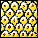 100x100mm Delicate Ceramic Tiles, Versatile Wall Decor Tiles AT11005-AT11008 - Image 3