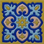 100x100mm Colorful Mosaic Ceramic Tiles, Wall Decor Tiles for Entryway and Balcony AT11013-AT11016 - Image 7