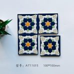 100x100mm Colorful Mosaic Ceramic Tiles, Wall Decor Tiles for Entryway and Balcony AT11013-AT11016 - Image 8