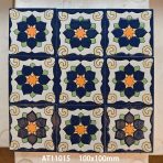 100x100mm Colorful Mosaic Ceramic Tiles, Wall Decor Tiles for Entryway and Balcony AT11013-AT11016 - Image 9