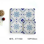 100x100mm Moroccan Embossed Glossy Mosaic Tiles, 4 Designs for Kitchen Bathroom - Image 11
