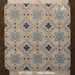 100x100mm Moroccan Embossed Glossy Mosaic Tiles, 4 Designs for Kitchen Bathroom - Image 13