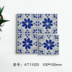 100x100mm Moroccan Embossed Glossy Mosaic Tiles, 4 Designs for Kitchen Bathroom - Image 8