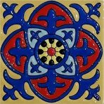 100x100mm Moroccan Embossed Glossy Mosaic Tiles, 4 Designs for Kitchen Bathroom - Image 6