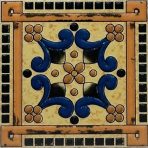 100x100mm Retro Embossed Glossy Mosaic Tiles, 4 Designs for Kitchen Bathroom - Image 3