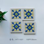 100x100mm Retro Embossed Glossy Mosaic Tiles, 4 Designs for Kitchen Bathroom - Image 9