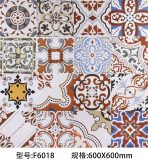 600x600mm Artistic Patchwork Tiles, 3 Designs, Retro Style Floor Tiles for Custom Spaces - Image 10