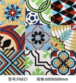 600x600mm Artistic Patchwork Tiles, 3 Designs, Retro Style Floor Tiles for Custom Spaces - Image 6