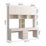 Study Desk - Computer Desk for Two, available in 2 colors - 41025484 - Image 8