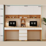 Study Desk - Computer Desk for Two, available in 2 colors - 41025484 - Image 9