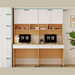 Study Desk - Computer Desk for Two, available in 2 colors - 41025484 - Image 13