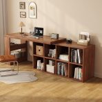 Study Desk - Extendable, L-Shaped, available in 2 colors - sud-1115 - Image 2