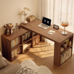 Study Desk - Extendable, L-Shaped, available in 2 colors - sud-1115 - Image 4