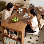 Study Desk - Extendable, L-Shaped, available in 2 colors - sud-1115 - Image 8