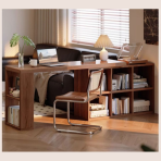 Study Desk - Extendable, L-Shaped, available in 2 colors - sud-1115 - Image 10