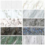 Classic Glossy Tiles 800×2600MM×10 pieces-9DL8265#
