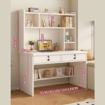 Study Desk - with Bookshelf, Vertical Design, available in 3 colors - 10251441 - Image 6