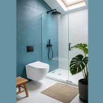 Wall Mounted Toilet - Full Flush Flushing - A068 - Image 2
