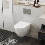 Wall Mounted Toilet - Full Flush Flushing - A068 - Image 3