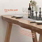 Dining Table and Chair Set - Solid Wood, Nordic Style - ZY-3971 - Image 6