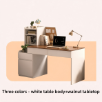 Study Desk - Extendable, Modern Minimalist, available in 3 colors - 102541 - Image 7