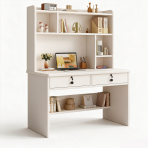 Study Desk - with Bookshelf, Vertical Design, available in 3 colors - 10251441