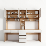 Study Desk - Computer Desk for Two, available in 2 colors - 41025484