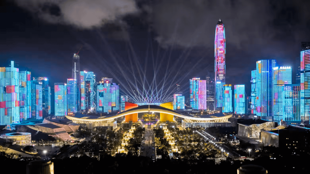 Ronda China city skyline